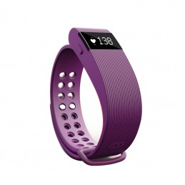Herzfrequenz Smart Armband ID105 Fitness Tracker Gesundheit Armband schlafen Monitor Smart Pulsuhr für Android ios Smartphone - Purple