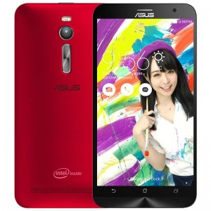 ASUS ZENFONE 2 (ZE551ML)  Quad-Core 4G (FDD-LTE) 5.5” Dual Sim-Karte Android 5.0 Lollipop 4GB /  32GB - Rot  