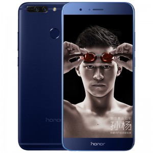 Huawei Honor V9 (DUK-AL20) Octa-Core 4G (FDD-LTE) 5.7" Dual Sim-Karte  EMUI 5.0 （Android 7.0） 6GB /  64GB - Blau 
 