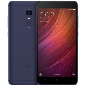 Xiaomi Redmi Note 4 Deca-core 4G (FDD-LTE) 5.5” Dual Sim-Karte MIUI8 4GB /  64GB - Blau 
 